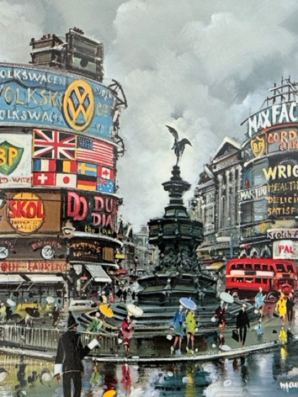 1976 KRISART Vintage London Landmark Placemats -Set of 4 made in France - Picture 9 of 16